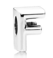 [797460] Charm letra F Pandora plata