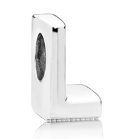 [797466] Charm letra L Pandora plata