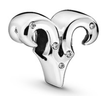 [798416C01] Charm signo zodiacal Aries circonias