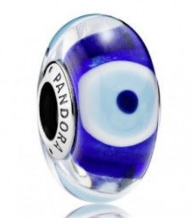 Charm Pandora Ojo Turco Cristal de Murano
