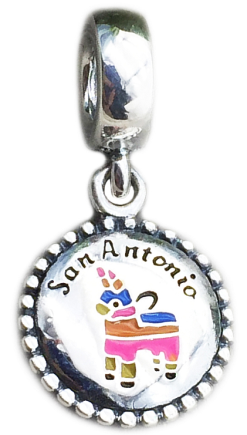 Charm colgante Pandora San Antonio piñata multicolor