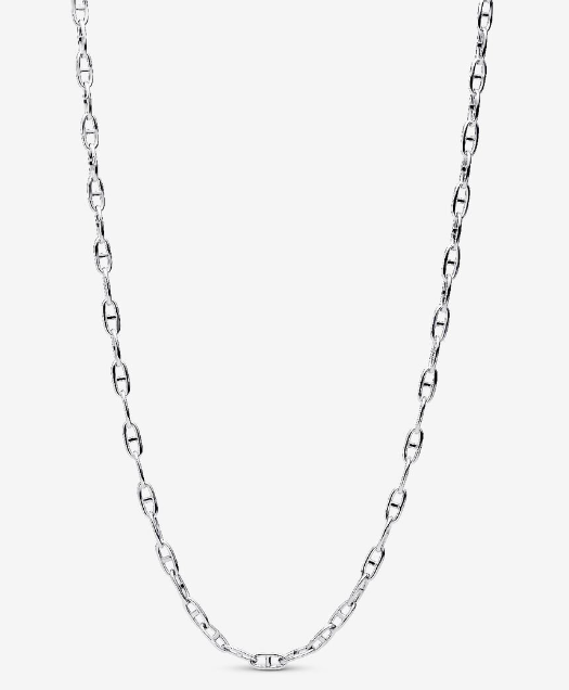 Collar Pandora Cadena Eslabones Marineros 55cm