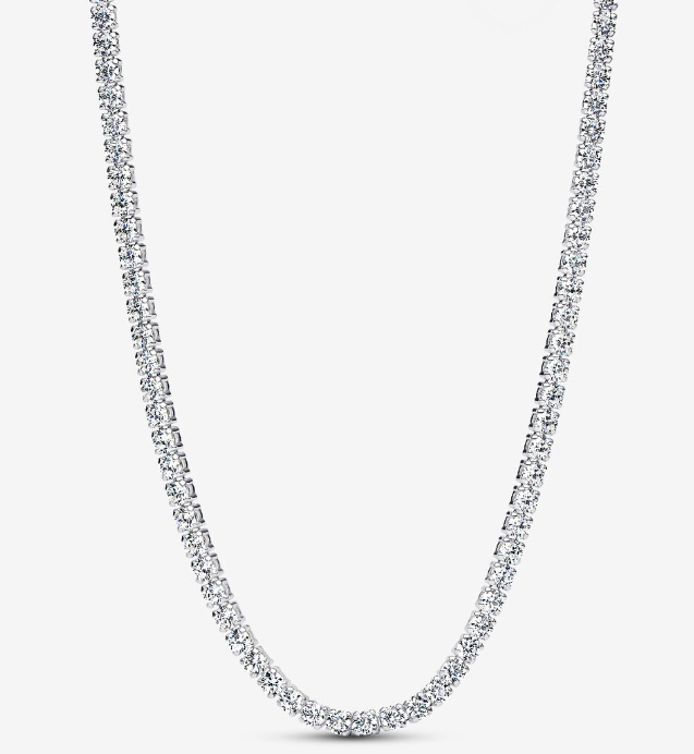 [393806C01] Collar Pandora Tenis Circonias Continuas