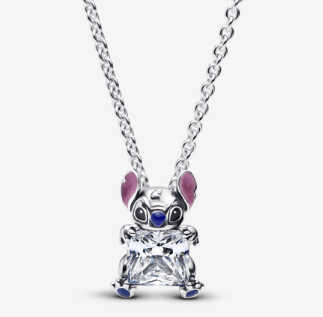 [393743C01] Collar Pandora Stitch Disney circonia brillante