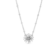 Collar Pandora margarita plata