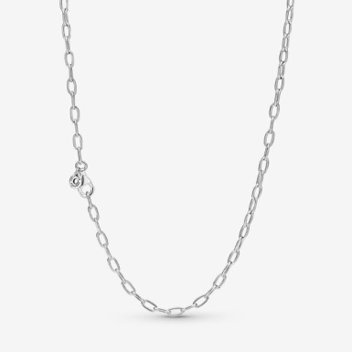 Collar Pandora cadena eslabones ovalados