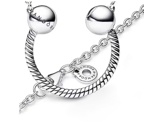 Collar Pandora cierre grabado Pandora