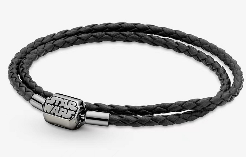 [BSW-1] Brazalete Pandora Star Wars Cuero Trenzado Doble