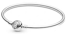 Brazalete Pandora Rígido Broche Grabado