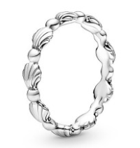 Anillo Pandora hojas enlazadas plata