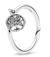 Anillo Pandora Árbol de la Vida Colgante