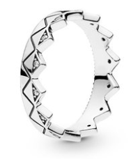 Anillo Pandora Corona Puntas en Zigzag con Circonias