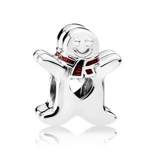 Charm hombre de jengibre bufanda roja