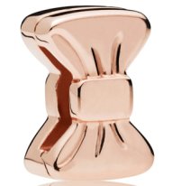 Charm Pandora mono liso baño oro rosa