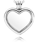 [590544-60] Charm Pandora Marco Corazón Flotante