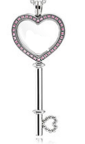 [396581PCZ] Charm Pandora Llave Corazón Colgante