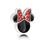 [796520ENMX] Charm Disney Minnie lazo rojo