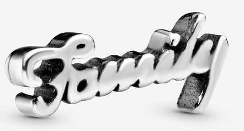 [796295] Charm colgante palabra Family Pandora
